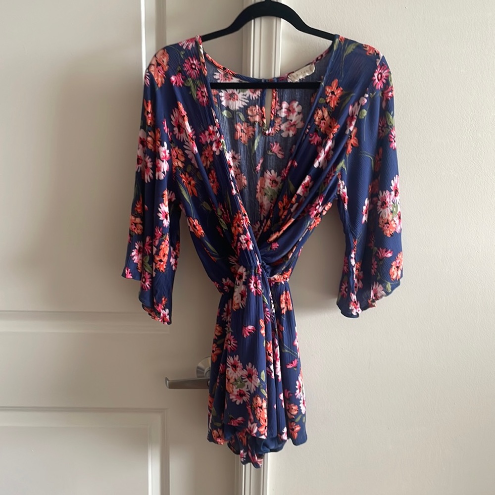 Floral Romper size M